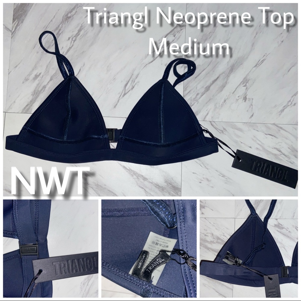 Triangl Bathing Suit top NWT